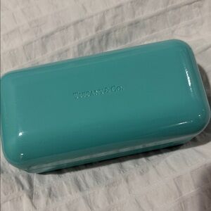 Tiffany & Co. Blue sunglass/eyeglass case